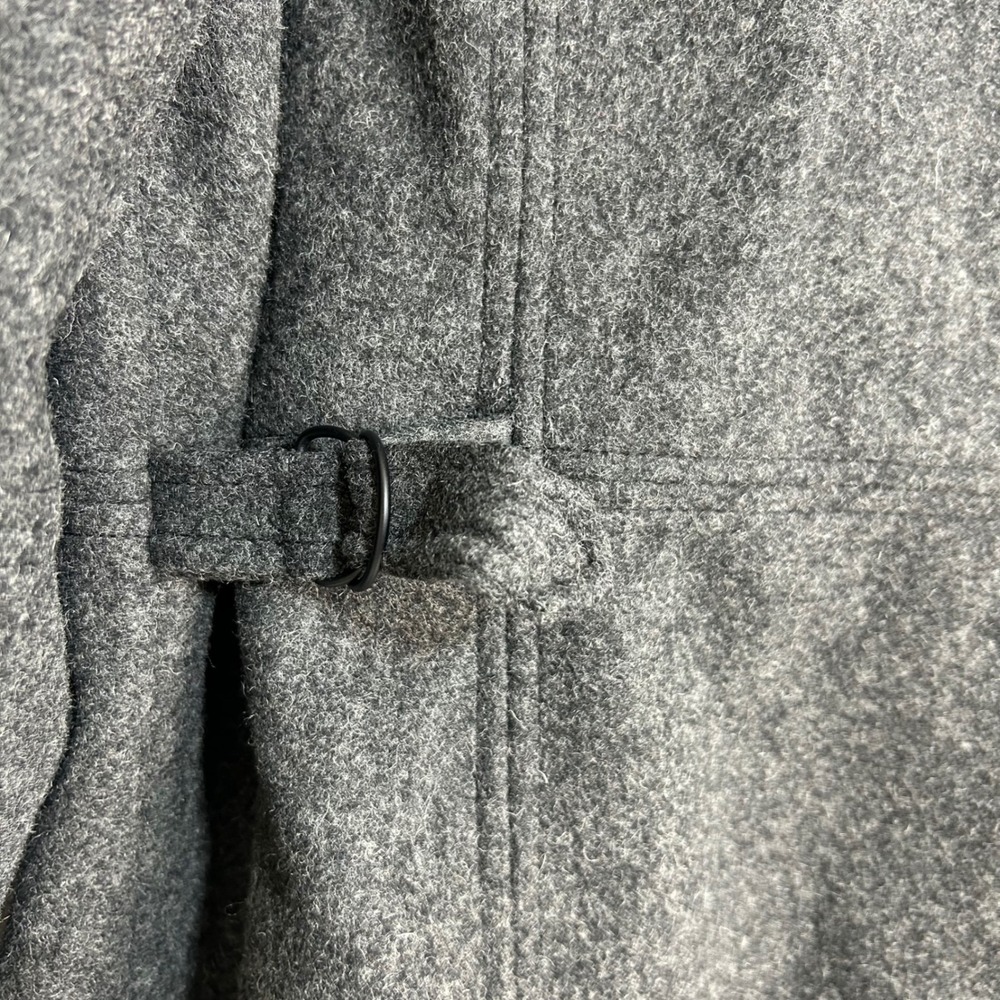 Braetan Women's Charcoal Grey Wool Blend‎ Hooded Zip Front Coat Size Medium - Picture 4 of 11